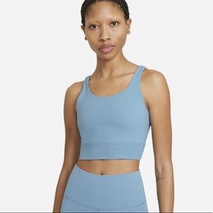 Nike Yoga Luxe Women's Infinalon Crop Top Sports Bra Size XS